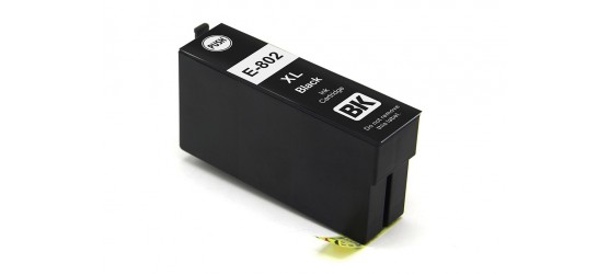 Epson T802XL-120-S (802XL) High Yield Black Compatible Inkjet Cartridge